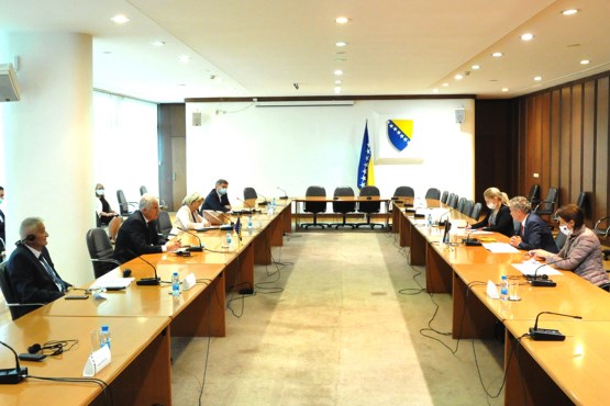 Rukovodstvo Parlamentarne skupštine BiH razgovaralo sa šefom Delegacije EU u BiH i specijalnim predstavnikom za BiH
